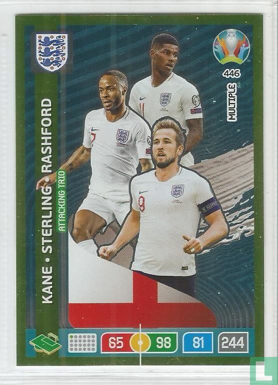 Kane - Sterling - Rashford