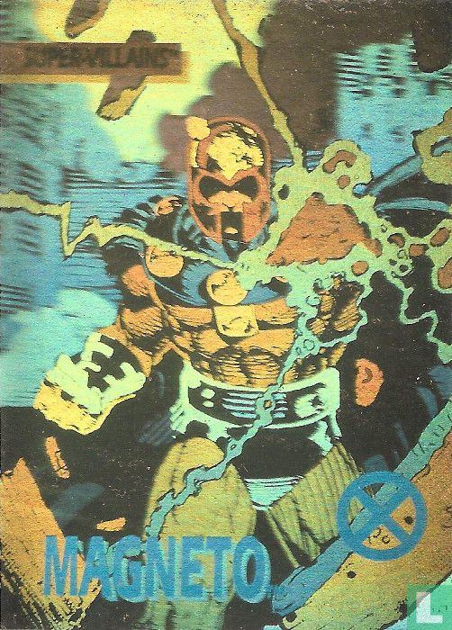 Magneto XH4 (1992) - X-Men: Series 1. Hologram Chase card subset - LastDodo