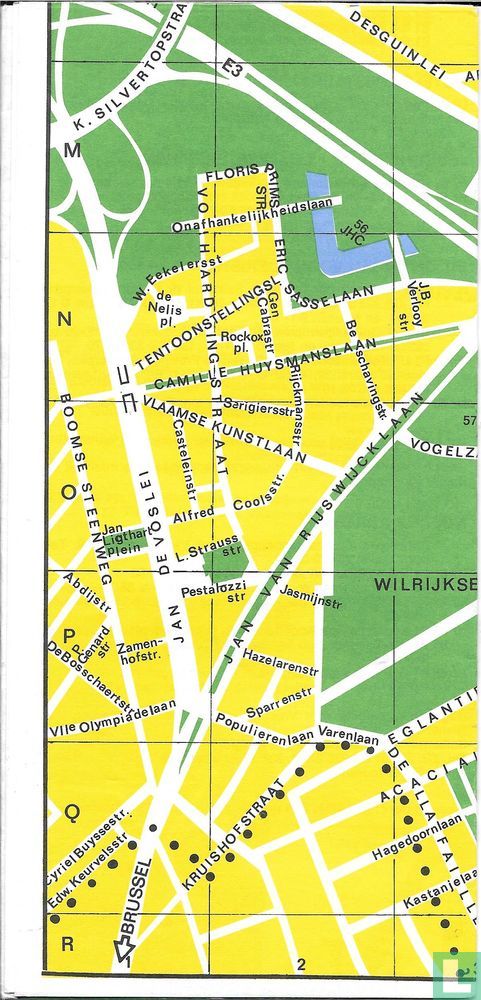 Plattegrond van Antwerpen