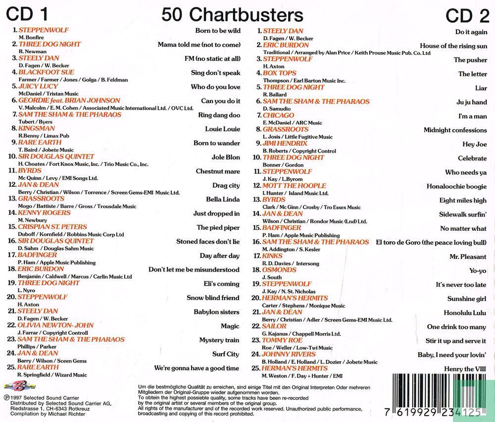 50 Chartbusters