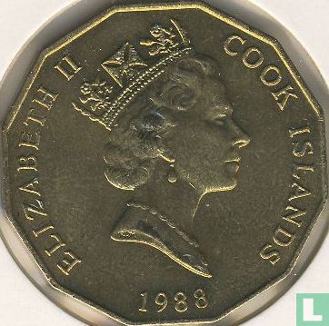 Îles Cook 5 dollars 1988