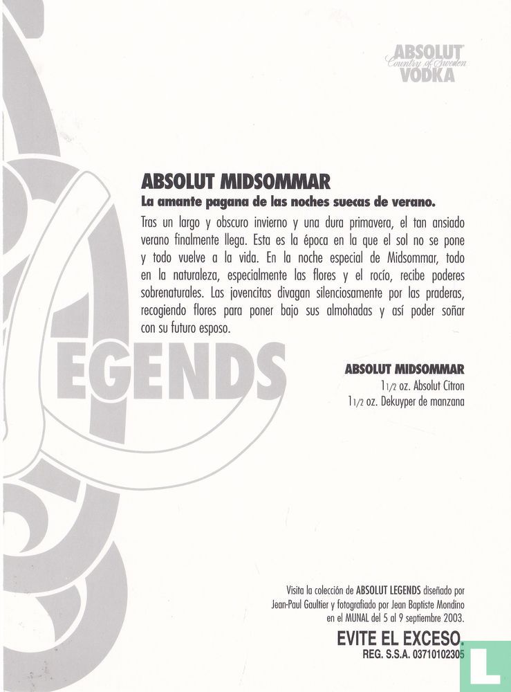 Absolut Legends / Absolut Midsommar