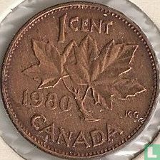 Canada 1 cent 1980
