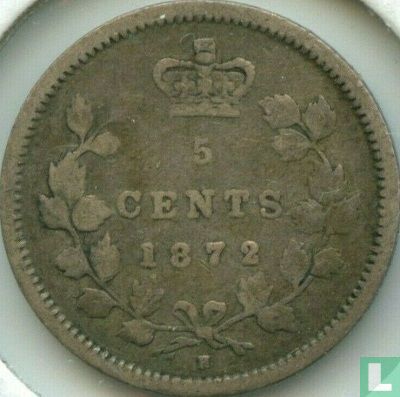 Canada 5 cent 1872