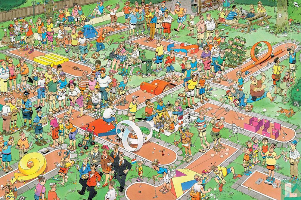 Crazy Golf.