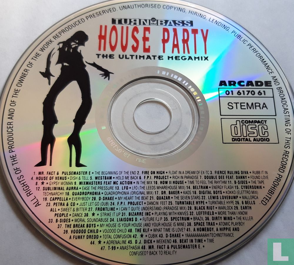 House Party - The Ultimate Megamix CD 01 6170 61 (1991) - Diverse