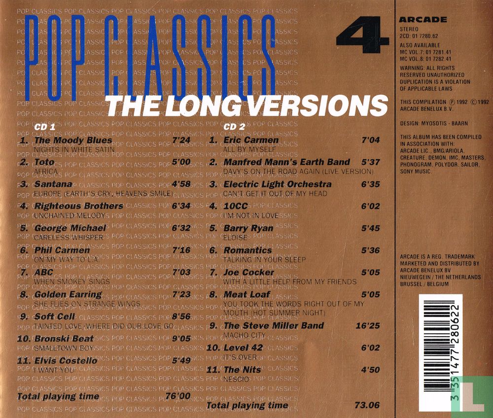 Pop Classics - The Long Versions 4
