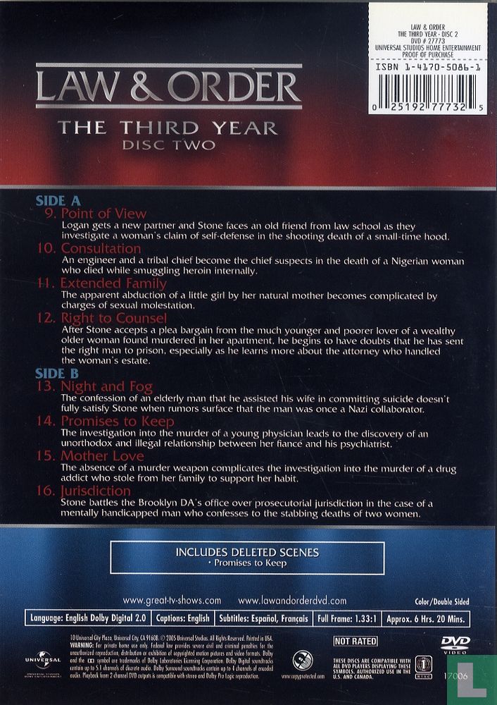 The Third Year - Disc 2