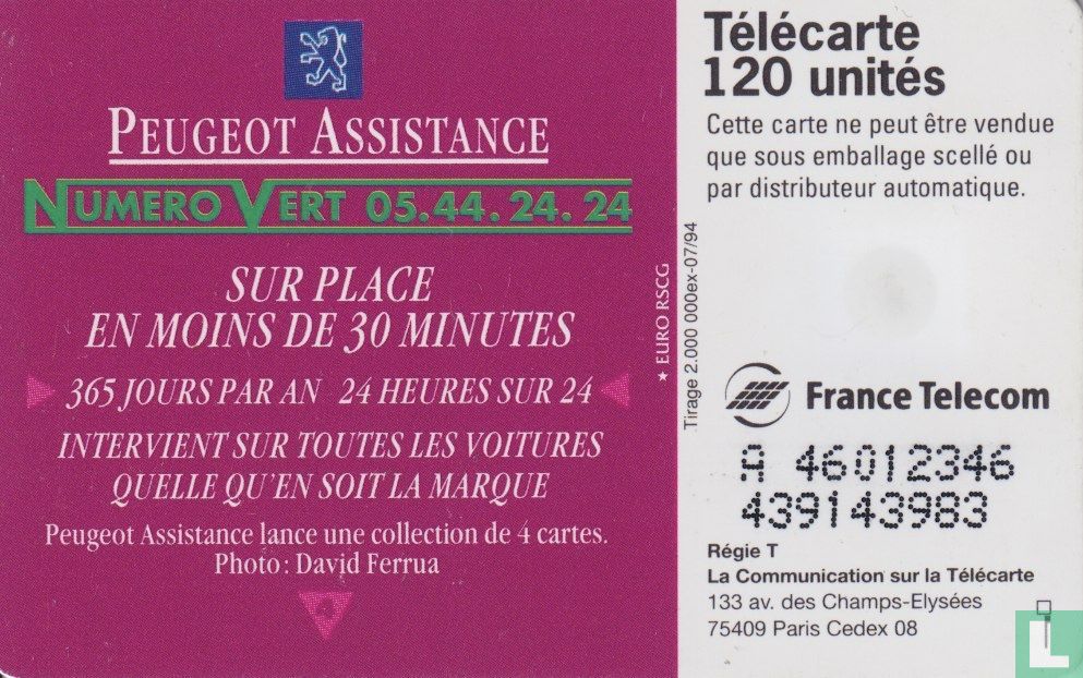 Peugeot Assistance 