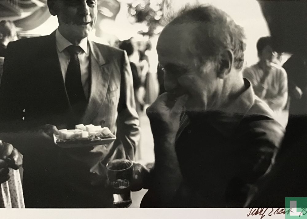 Käse essender Robert Frank