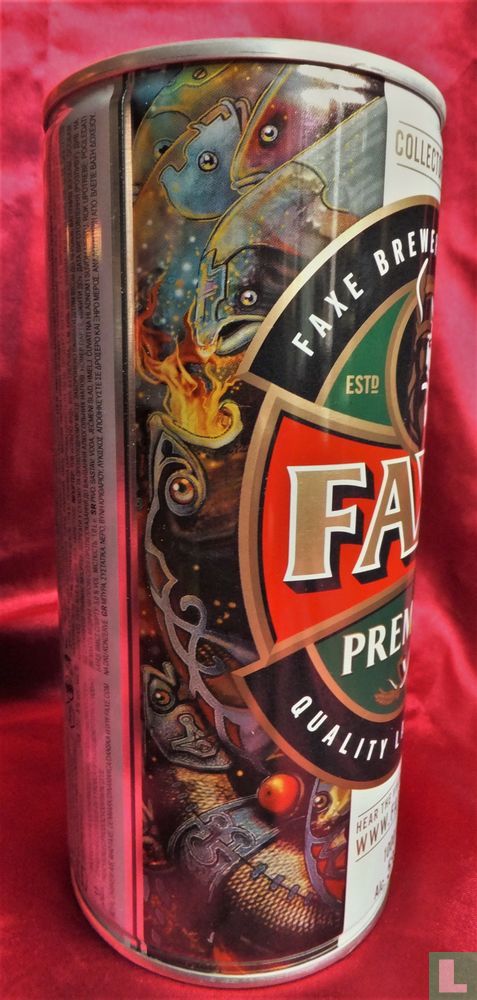 Faxe premium quality lager beer (2020) - Beer - LastDodo