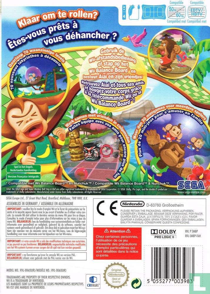 Super Monkey Ball: Step & Roll