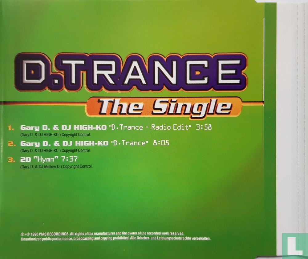 D.Trance - The Single