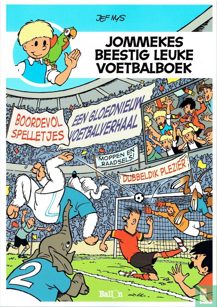 Jommekes beestig leuke voetbalboek