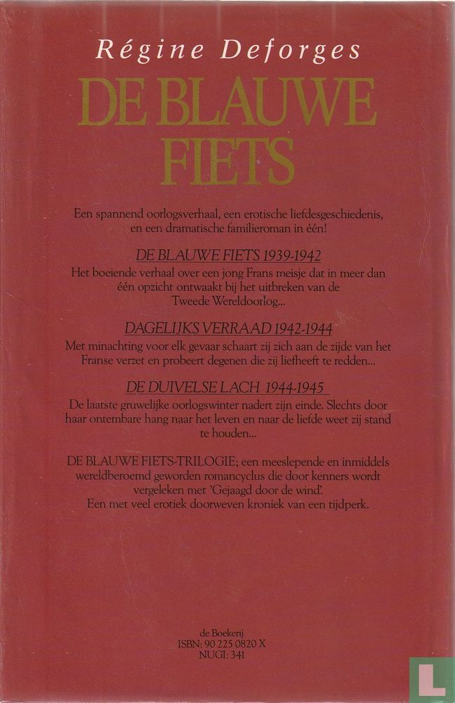 De blauwe fiets