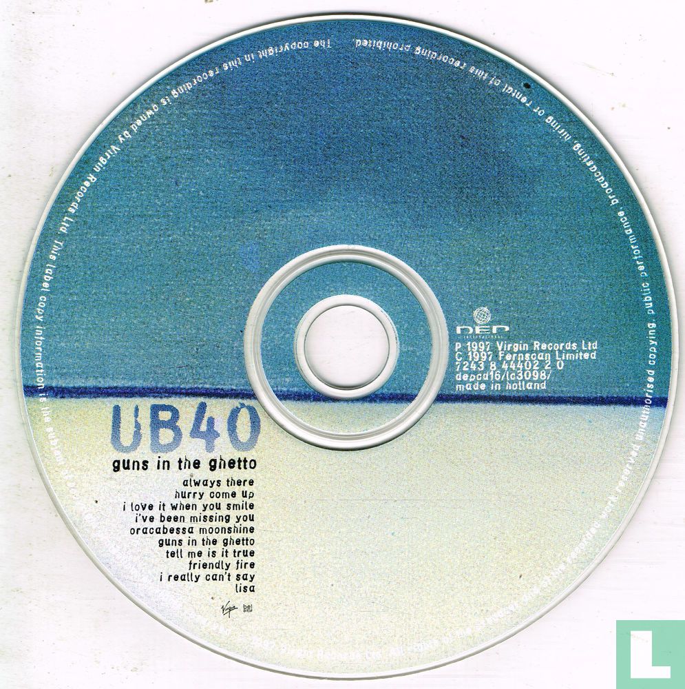 Guns In The Ghetto CD 7243 8 44402 2 0 (1997) - UB40 - LastDodo