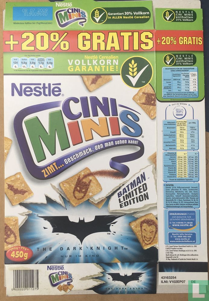Verpakking Cini Minis