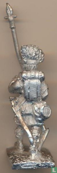 Highlanders Sergeant mit halbem Hecht