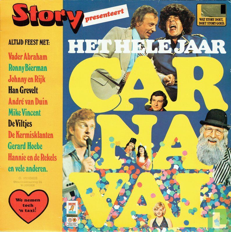 Het hele jaar carnaval
