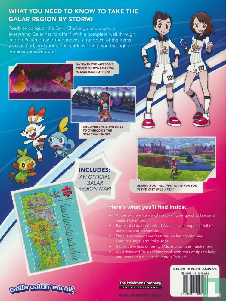 Pokémon Sword & Pokémon Shield: The Official Galar Region Strategy