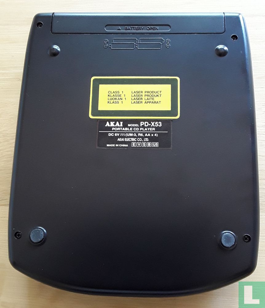 Akai Portable Compact Disc Player