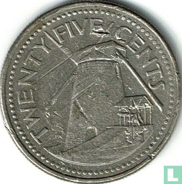 Barbados 25 Cent 2003