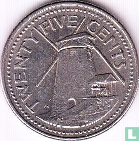 Barbados 25 Cent 2006