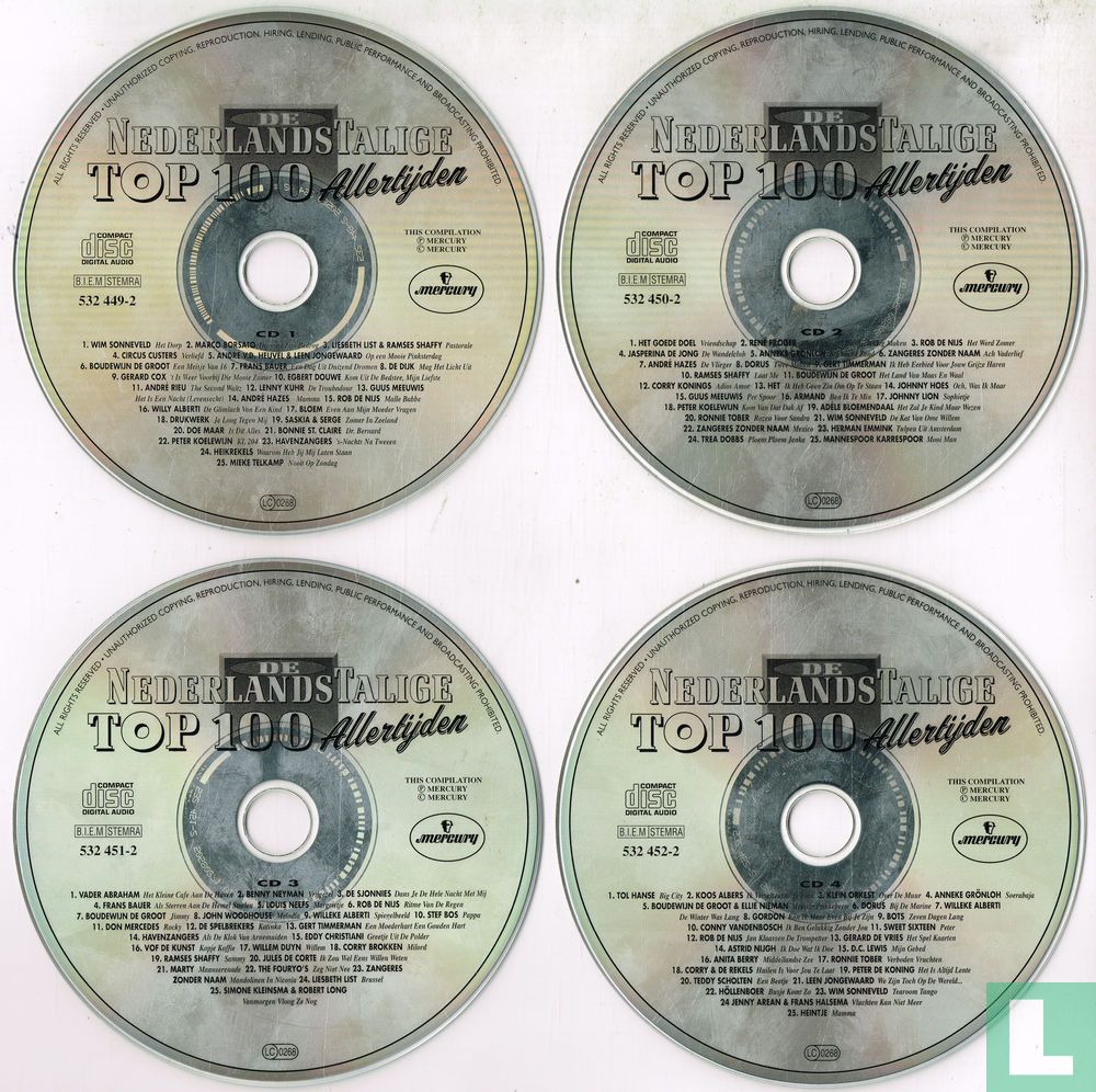 Nederlandstalige Top 100 allertijden