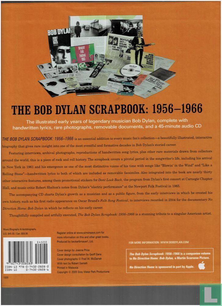 The Bob Dylan Scrapbook 1956-1966 (2005) - Bob Dylan - LastDodo