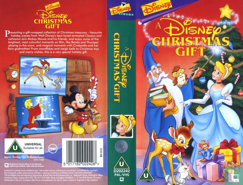 A Disney Christmas Gift Vhs Bande Video Vhs Lastdodo