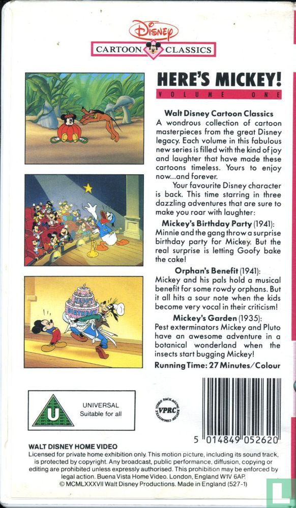 Here’s Mickey!