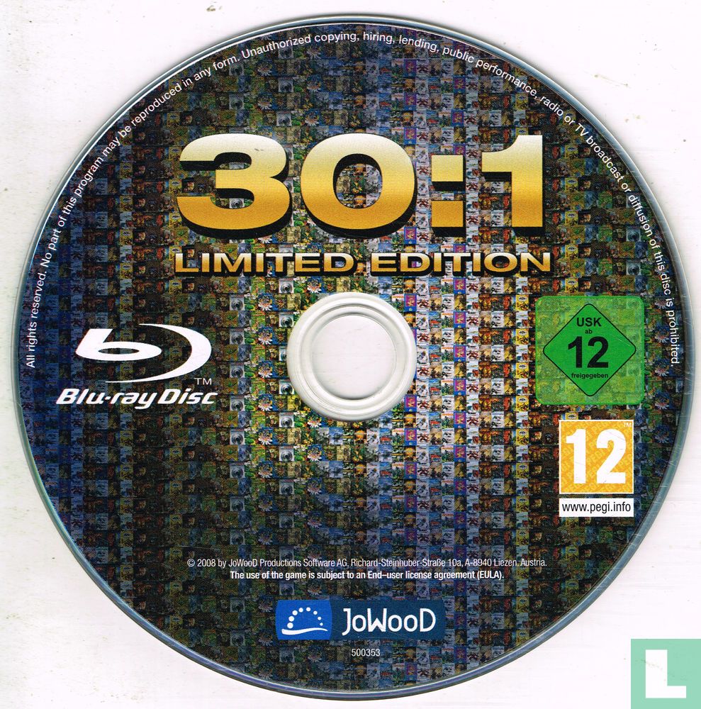 30:1 Limited Edition