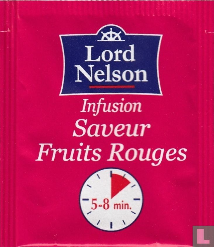 Infusion saveur fruits rouges - Lord Nelson