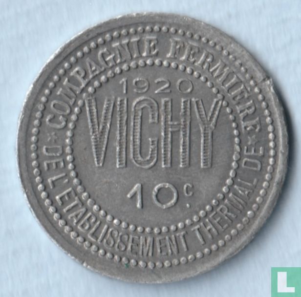 Vichy 10 centimes 1920
