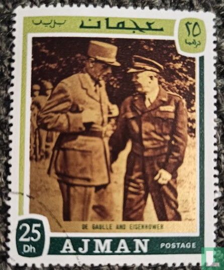 Charles De Gaulle 25 (1971) - Ajman - LastDodo