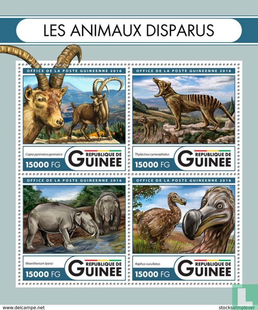Extinct animals 