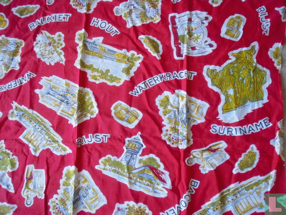 Hoofddoek Angisa Overzicht Van Suriname 1965 Headscarf LastDodo hoofddoek-angisa-overzicht-van-suriname-1965-headscarf-lastdodo
