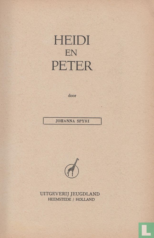 Heidi en Peter