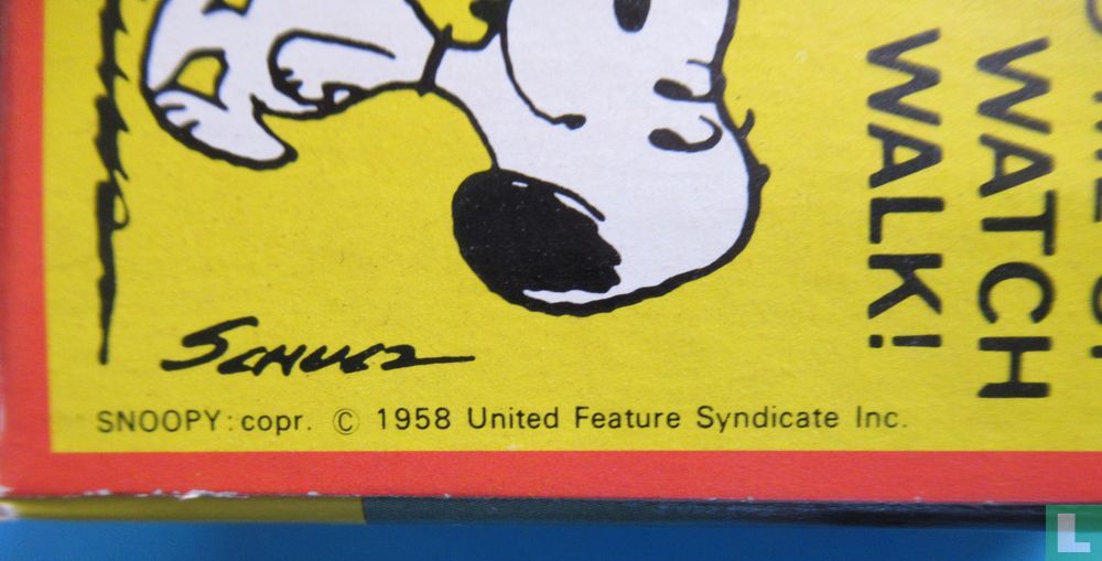 Snoopy Figur United Feature 1958/ 66