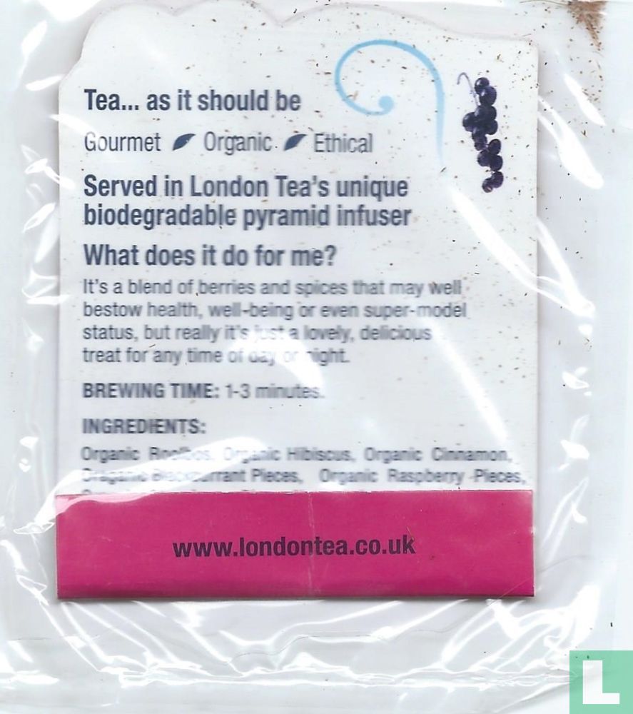 Blackcurrant, raspberry & cinnamon
