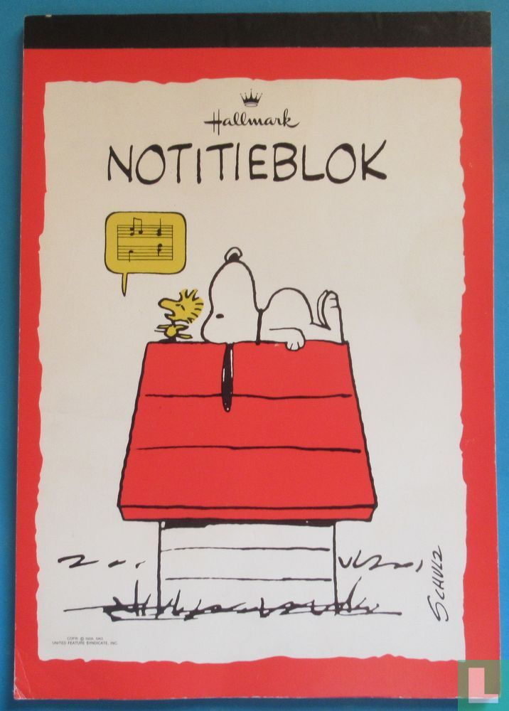 Peanuts Notitieblok