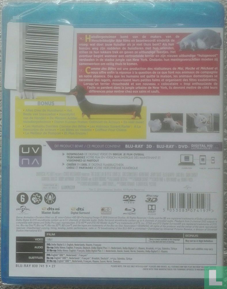 Huisdiergeheimen / Comme des bêtes