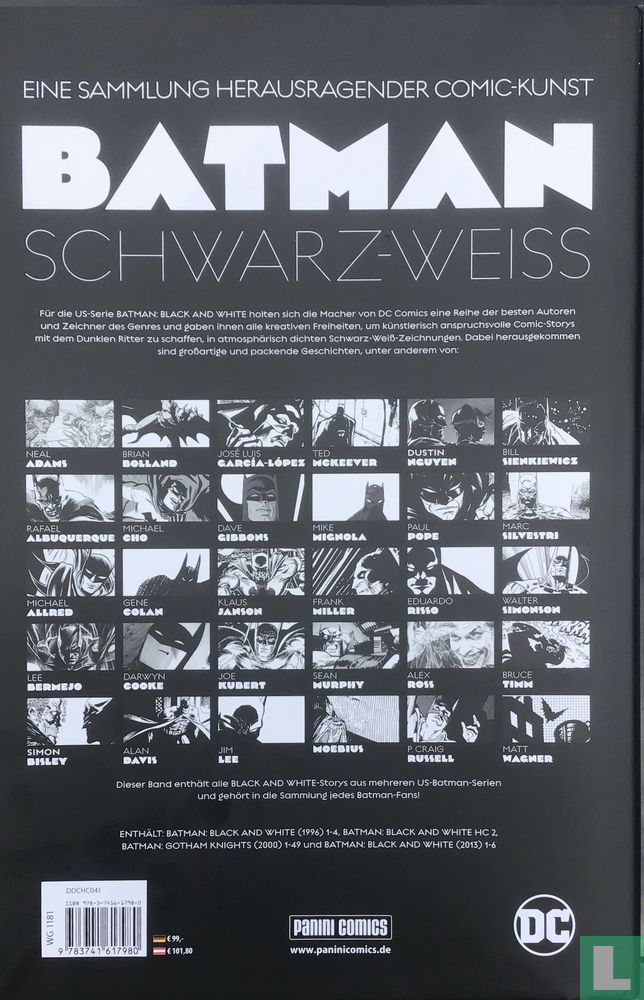 Batman Schwarz-Weiss collection
