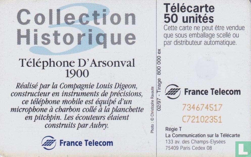 Téléphone D'Arsonval
