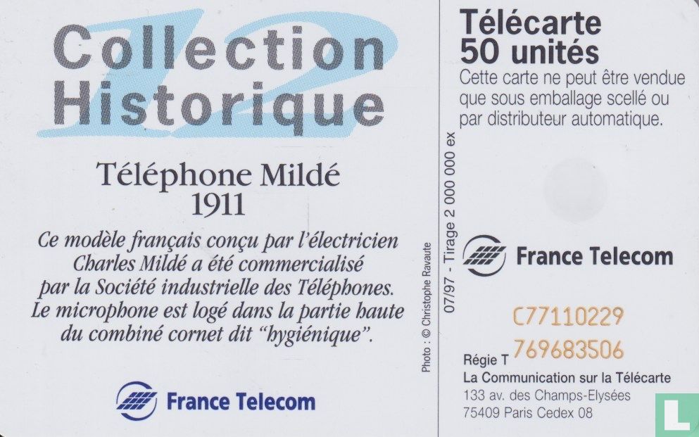 Téléphone Mildé