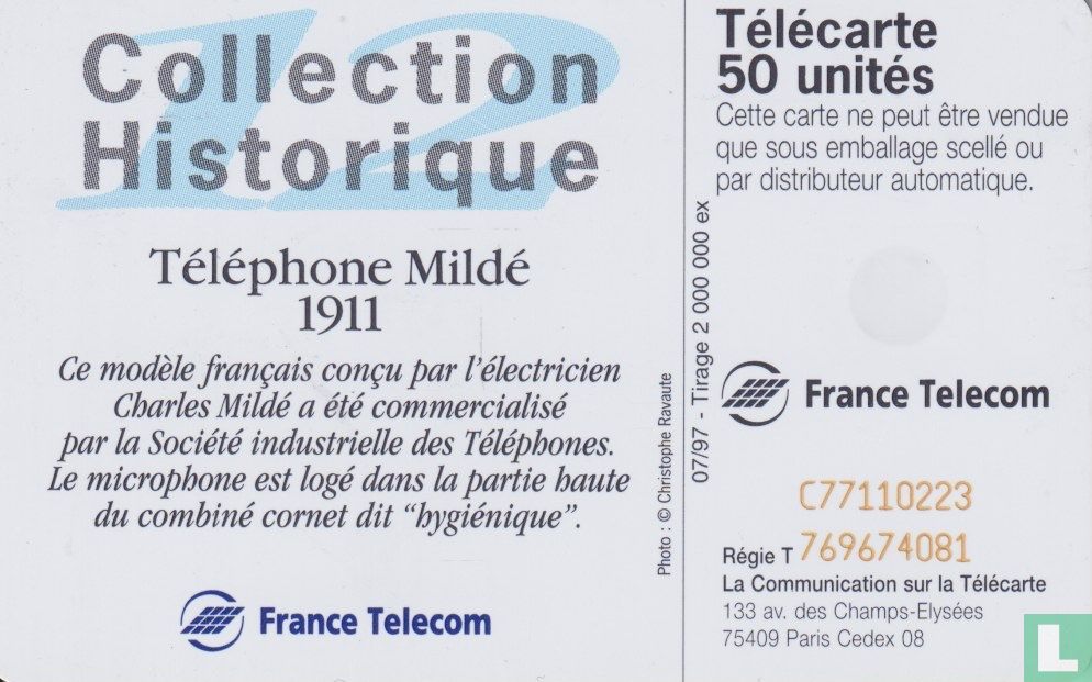Téléphone Mildé