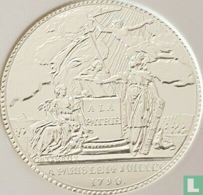 France 50 euro 2019 "Piece of French history - 14th of July"