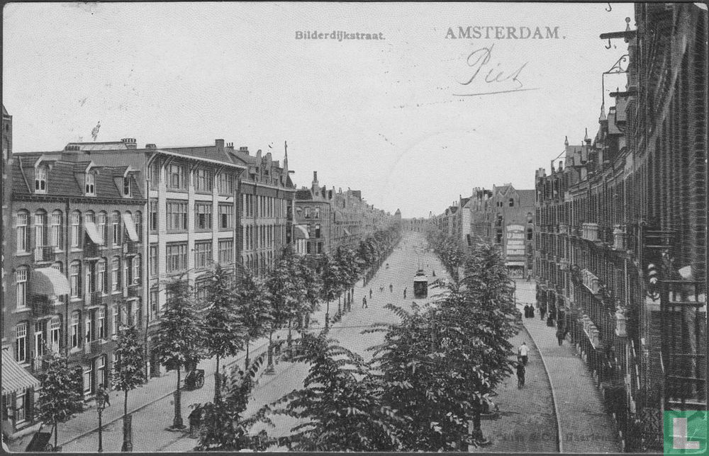 Bilderdijkstraat.   AMSTERDAM.