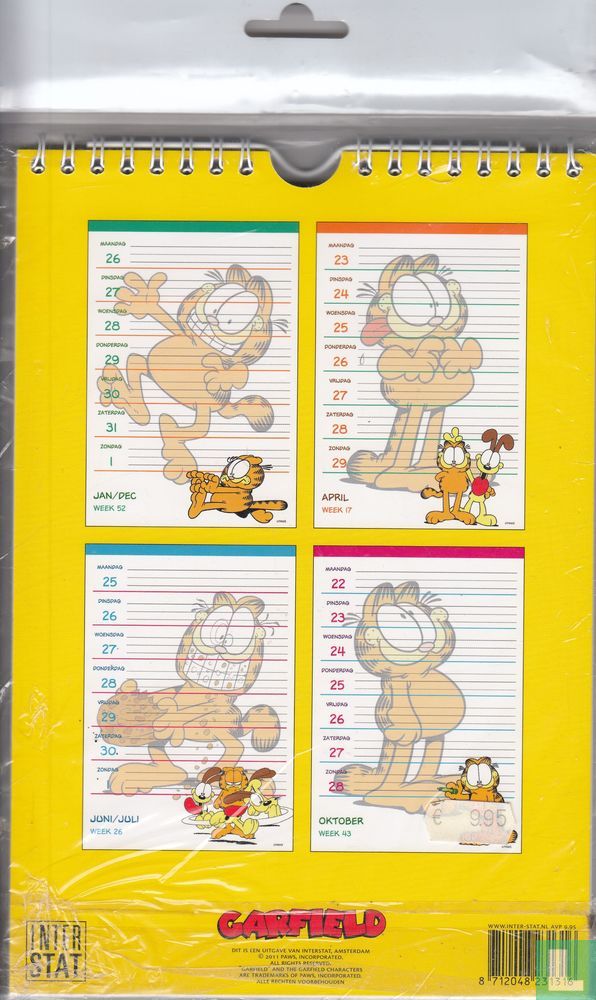 Weekkalender 2012