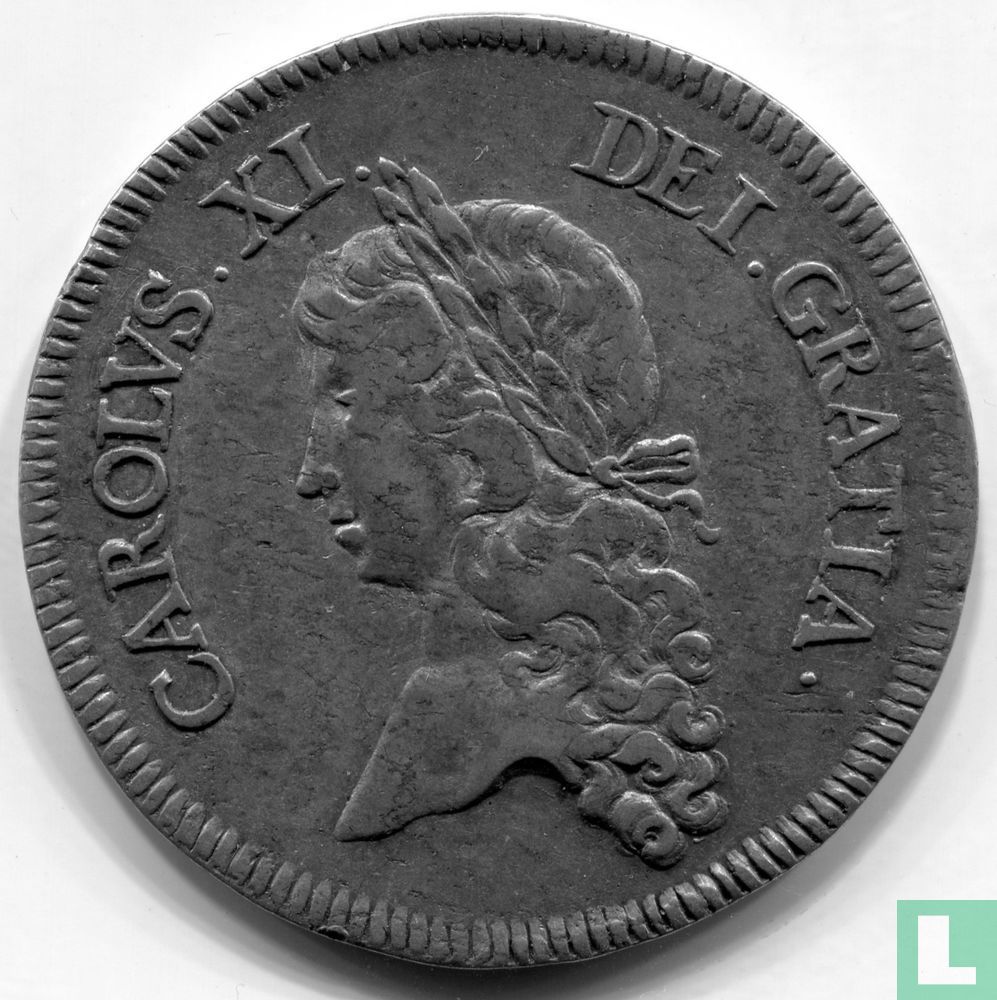 Suède 4 mark 1668